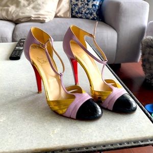 Louboutin pumps.